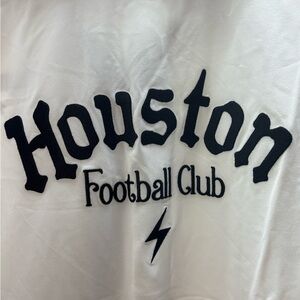 Houston Retro Bowling Shirt The Wild Collective XL Button Front Camp Collar